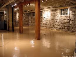 Vinyl won't transfer the cold from the concrete, which will create a durable and comfortable basement flooring. How To Paint A Basement Floor Diy Painting