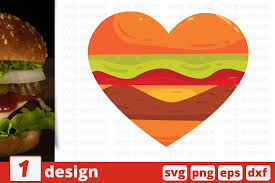 See more ideas about icon, interactive design, mobile design inspiration. Heart Hamburger Graphic By Svgocean Creative Fabrica