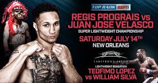 Fight results, scorecards, fan ratings. Regis Prograis To Headline Boxing Card In New Orleans Homecoming July 14 At Lakefront Arena Crescent City Sports