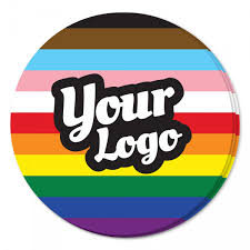 Pride puppies stickers lgbt waterproof pride flag diecut. Pride Inclusive Flag Sticker Circle