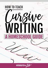 Our cursive handwriting books enable you to assist your child without spending hours looking up how things should be done. How To Teach Cursive Writing A Homeschool Guide