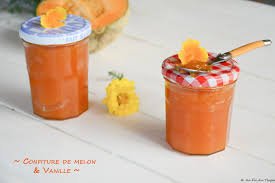 Confiture De Melon A La Vanille Confiture Melon Confiture Recette