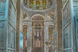 Dahfni Monastery Interior Iconography Remedial Works Monastery Cathedral 11th Century