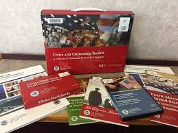 History and government while preparing for the naturalization test. Citizenship Toolkits Elmwood Park Public Library