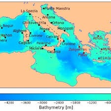 Thermal infrared (12 µm) Meteosat Second Generation satellite image...