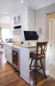 Alaterre pomona 2 shelf writing desk. 8 Ways To Work A Desk Into The Kitchen Kitchn