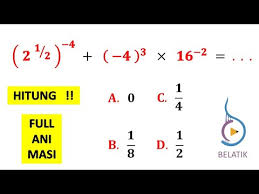 Perkalian pecahan murni dan campuran sifat operasi hitungan dan pecahan pembagian pecahan bentuk 7 12 adalah bentuk bilangan berpangkat pecahan. Pangkat Negatif Pangkat Pecahan Dengan Pengoperasian Penjumlahan Dan Perkalian Matematika Smp Sma Ma Youtube
