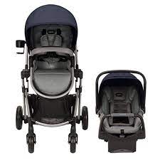 Carrinho E Bebe Conforto Evenflo Pivot Modular Travel System Navy Bebe Importados Miami