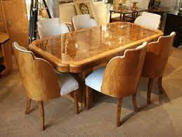 Epstein Art Deco Dining Table And Chairs 216922 Art Deco Dining Chair Art Deco Chair Art Deco Home