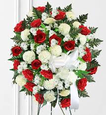 We did not find results for: Red White Sympathy Spray Avas Flowers