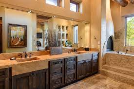 We have everything you need to coordinate your dream bathroom in any style & color. 25 Southwestern Bathroom Design Ideas