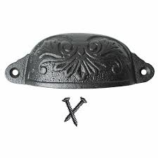 2020 popular 1 trends in home & garden, home improvement, sports & entertainment, tools with 6 inch cabinet and 1. Wrought Iron Scrolled Fan Cabinet Cup Pull 4 1 2 Inch W