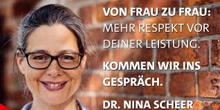 Nina Scheer lädt ein zur Diskussion "Von Frau zu Frau" am 14.09.2021