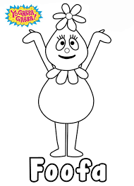 Coloring pages in this category are 100% free to print, and we'll never charge you for using, downloading, sending, or sharing them. Coloring Pages Coloring Pages Yo Gabba Gabba Printable For Kids Adults Free
