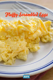 Fluffy Scrambled Eggs Recipe Recipe Fluffy Scrambled Eggs Scrambled Eggs Recipe Egg Recipes For Breakfast