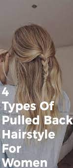 Guide To Make Pulled Back Pulled Back Bun Pulled Back Ponytail Half Pulled Back Hairstyle Pulled Back Hairstyles Long Hair Styles Hairstyle