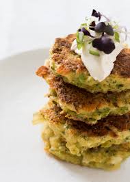 5 Ingredient Cheddar And Riced Broccoli Fritters