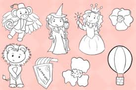 He's the horse of a different color, you've heard tell about. Wizard Of Oz Black And White Grafik Von Keepinitkawaiidesign Creative Fabrica