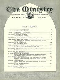 Ministry Magazine Program For Church Dedication