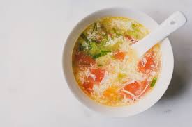 Using a fork, stir egg mixture in to soup and cook until eggs are opaque, about 2 minutes. How To Make Chinese Egg Drop Soup