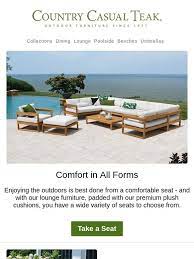 Country casuals promo codes for august 2021 end soon! Country Casual Teak Email Newsletters Shop Sales Discounts And Coupon Codes