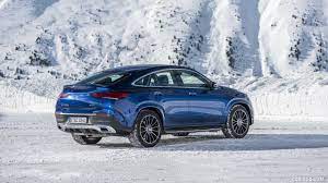 Mercedes benz gle 400 2021. 2021 Mercedes Benz Gle Coupe 400 D 4matic Coupe Color Brilliant Blue Metallic Rear Three Quarter Caricos