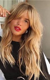 Opting for fringe is not only a style choice, but it's a promise to yourself that you'll style and primp your newly chopped lengths. Pin By Kelly Dalton On Hair For It Hair Styles Long Fringe Hairstyles Long Hair With Bangs