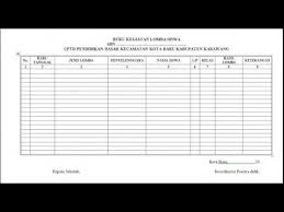 Contoh format buku induk pegawai sekolah guru dan tu format peg buku cuti pegawai guru contoh format buku agenda kelas versi excel terbaru agendahariankelas contoh format administrasi inventaris sekolah buku inventaris contoh sk operator sekolah 2016 2017. Contoh Format Buku Kegiatan Lomba Siswa Youtube