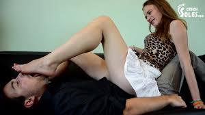 Seduction in high heels and fishnet stockings (foot worship, pantyhose  feet, nylons, foot teasing)