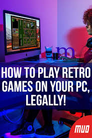 How To Play Retro Games On Your Pc Legally Play Retro Games Retro Gaming Retro