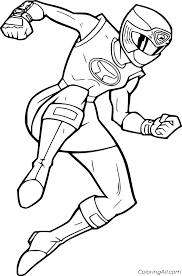 These alphabet coloring sheets will help little ones identify uppercase and lowercase versions of each letter. Power Rangers Coloring Pages Coloringall