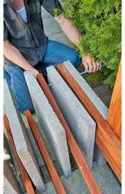 Gartenbank Aus Beton Macetas De Fibrocemento Muebles De Concreto Bancas Para Parques