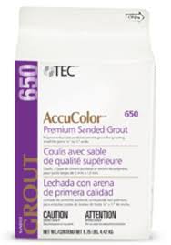 Tec Accucolor Premium Sanded Grout 9 75lb Purepak