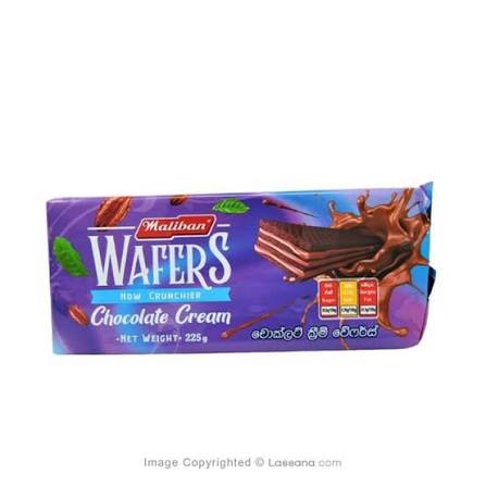 Maliban Wafers Chocolate 225g