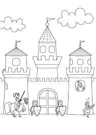 Si lo que busca son actividades para realizar sobre papel, también tiene a su disposición miles de fichas para imprimir, tanto como para infantil como para primaria. Castillo Dibujo Para Colorear E Imprimir