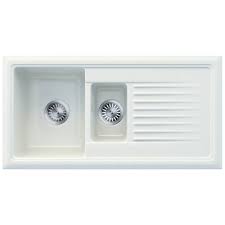 Hi guys, today we have a look at how to install a kitchen sink waste trap and pipe on a bowl and a half kitchen sink. Reginox Regi Ceramic 1010 X 525mm 1 5 Bowl Inset Sink White Rl 301 Cw