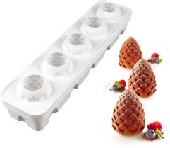 Moule Silicone Pomme De Pin 40 X 10 Cm Silikomart Moule En Silicone Moules Pomme De Pin