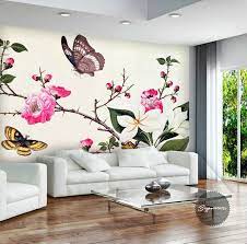 Online Shop Custom 3d Wall Murals Flower Butterfly Photo Wallpaper Beautiful Wallpaper Room Decor Kids B Wallpaper Room Decor Kid Room Decor Living Room Sofa
