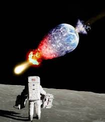 Image result for asteroid hitting earth