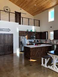 The poles support the trusses and the roof (in conventional homes the walls support the roof). Brookhaven Barndominium Simple And Spacious 40x60 Pole Barn Conversion To Barndominium