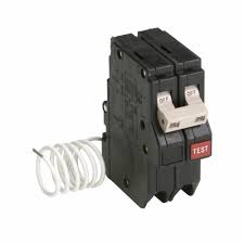 One should not camp / live in camper with this wiring set up because most dyer / stove and wiring is not of sufficient sizing and capacity to run 50 amps and should be reflected by the house breaker for that circuit. Ch250gf Eaton 2p 50a Ground Fault Breaker