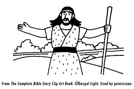 A few boxes of crayons and a variety of coloring and activity pages can help keep kids from getting restless while thanksgiving dinner is cooking. John The Baptist Coloring Page Coloring Home