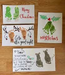 Baby Christmas Crafts Baby S First Christmas Craft Footprint Art The Life Of Lori Baby Christmas Crafts Christmas Footprint Crafts Christmas Crafts For Toddlers