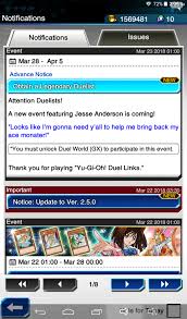 Win 1 duel(s) against jesse anderson while playing as maximillion pegasus. News Unlock Jesse Anderson Event Starts March 28 Duellinks