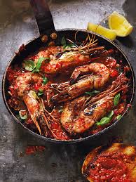 Marinated Monster Prawns With Pil Pil Sauce Recipe In 2020 Recipes Food Seafood Recipes