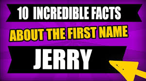 Are you on a hunt for heartfelt boy names that start with h? Meaning Of The Name Jerry Namemeaningsonline Com