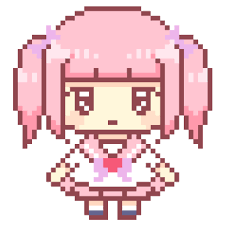 メンヘラチャン official キュートなアート ピクセルアート ゆめかわいい