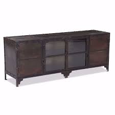 Tv stand made of metal with antique finish and fitted with wooden top. Sie A781 Vintage Industrial Metal Tv Stand By Shivam Internatioal Afw Com