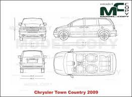 Chrysler Town Country 2009 Disegno Model Copy Autocad Photoshop Disegni