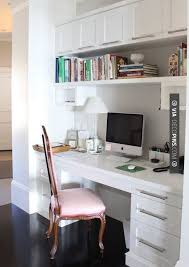 Built In Desk Filing Cabin And Drawers Upper Storage Small Space Office Home Office Design Home